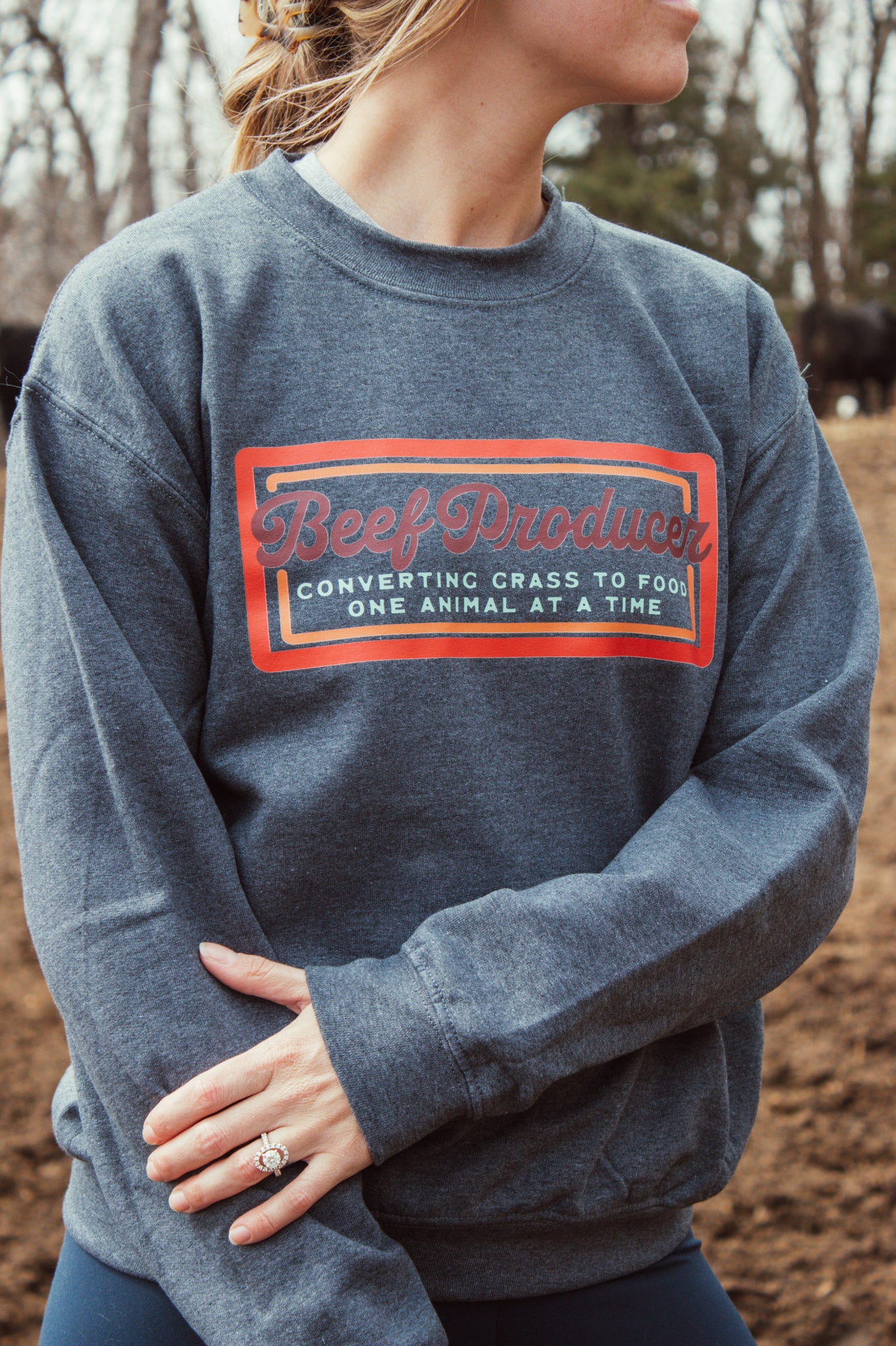 BEEF PRODUCERS // Crewneck Sweatshirt