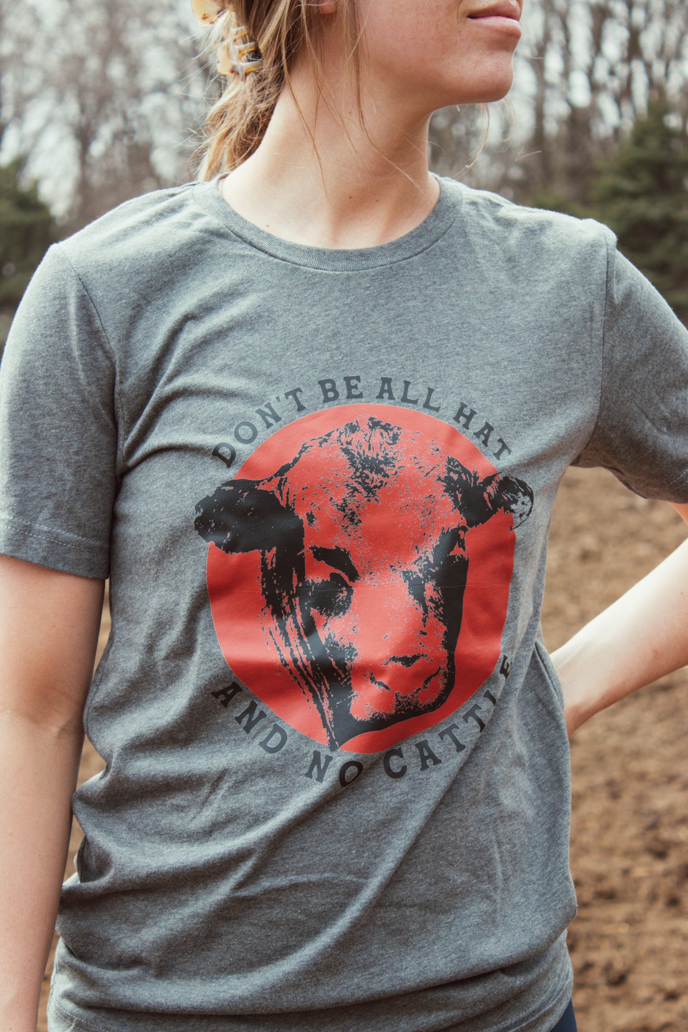DON'T BE ALL HAT // T-shirt