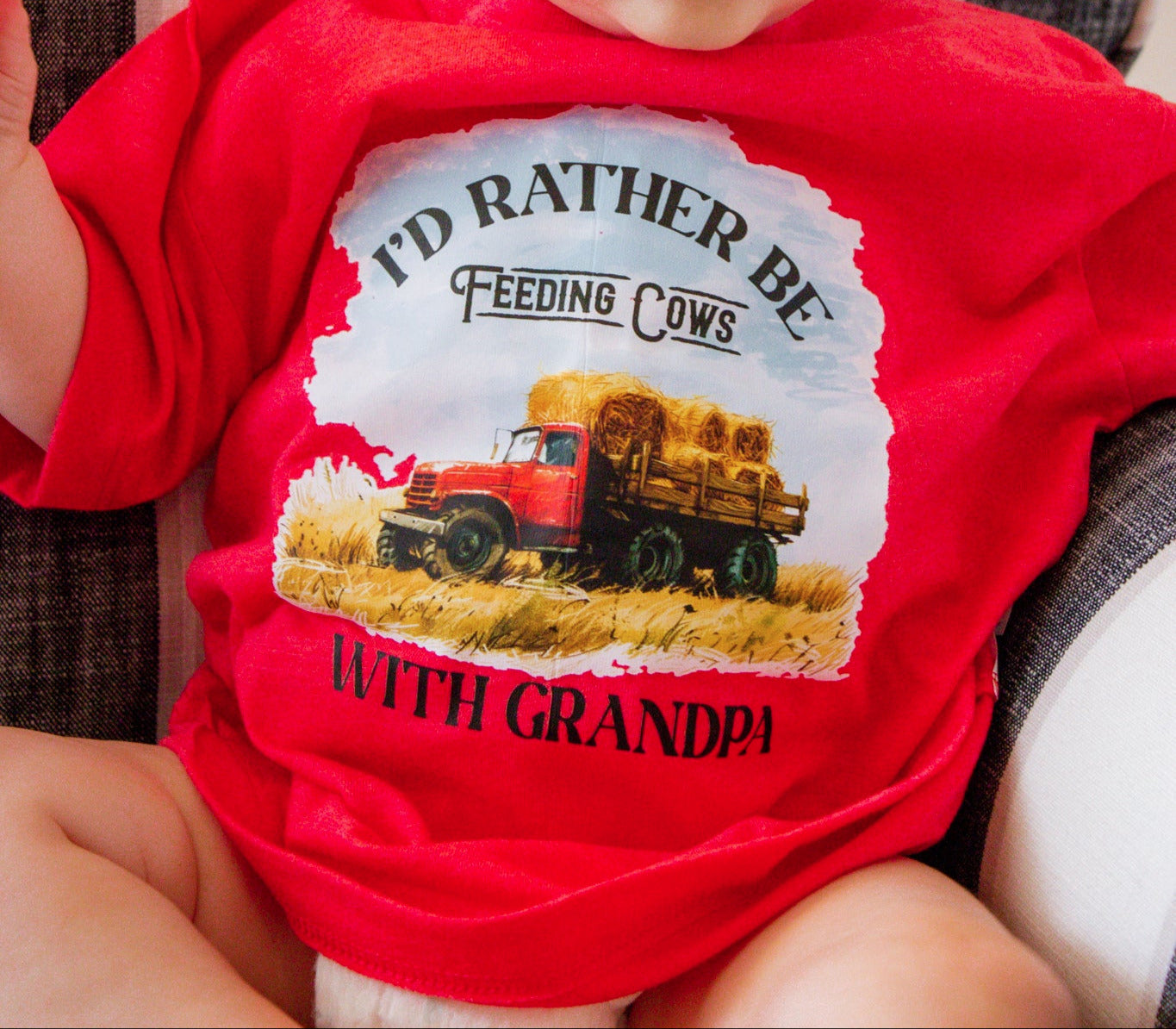I'd Rather Be Feeding Cows Toddler T-shirt