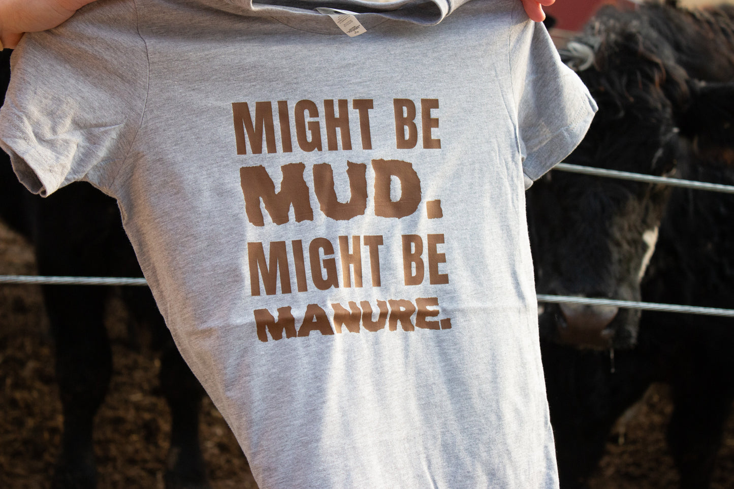 MIGHT BE MUD // Adult Tee