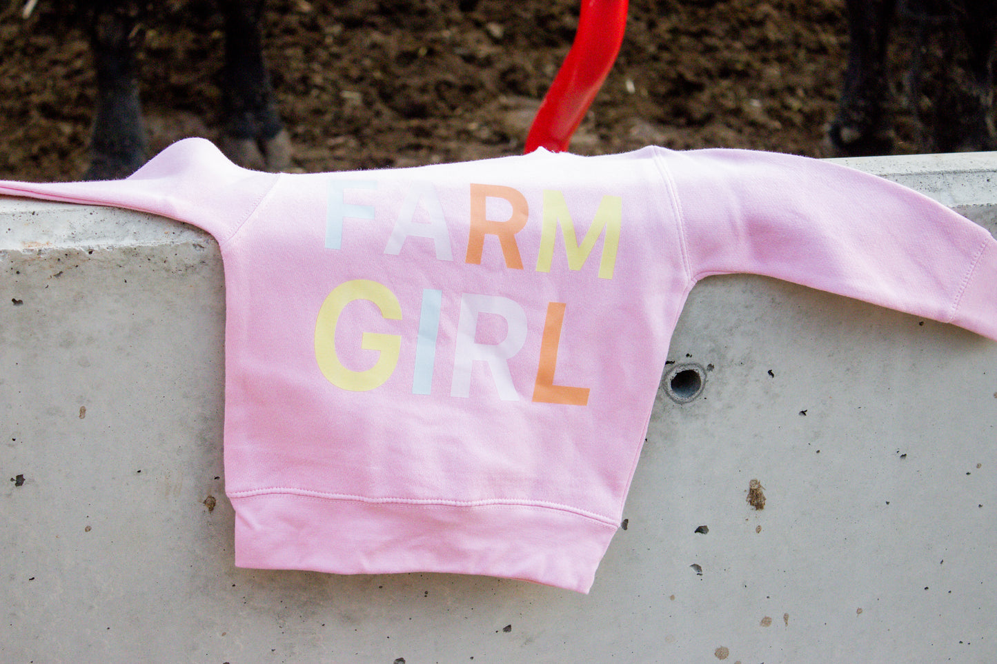 FARM GIRL // Toddler Crewneck