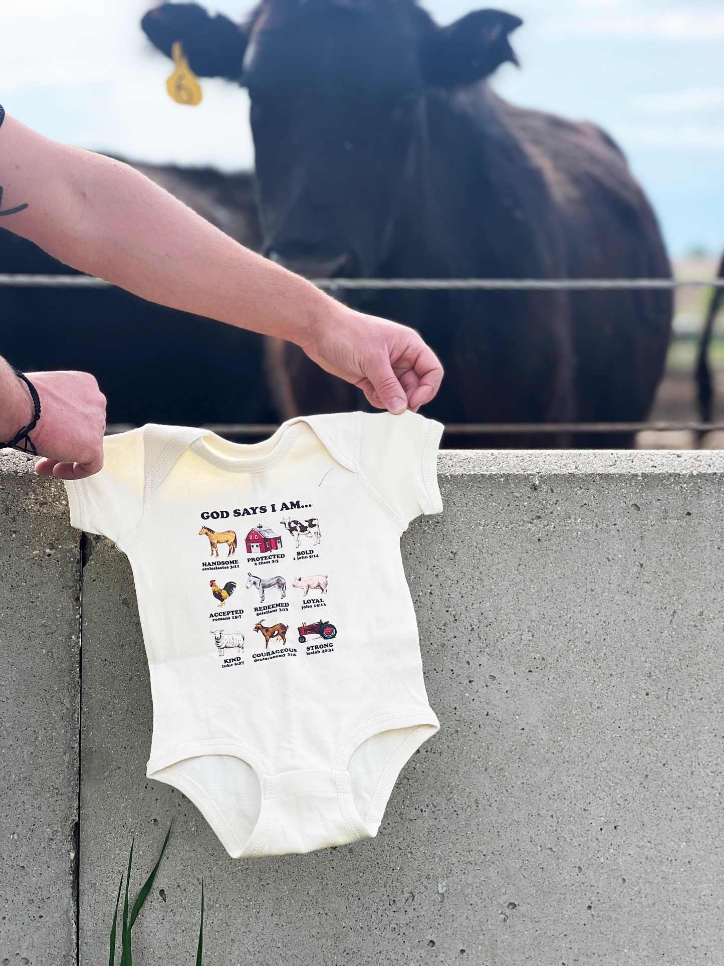 GOD SAYS I AM // Infant Onesie