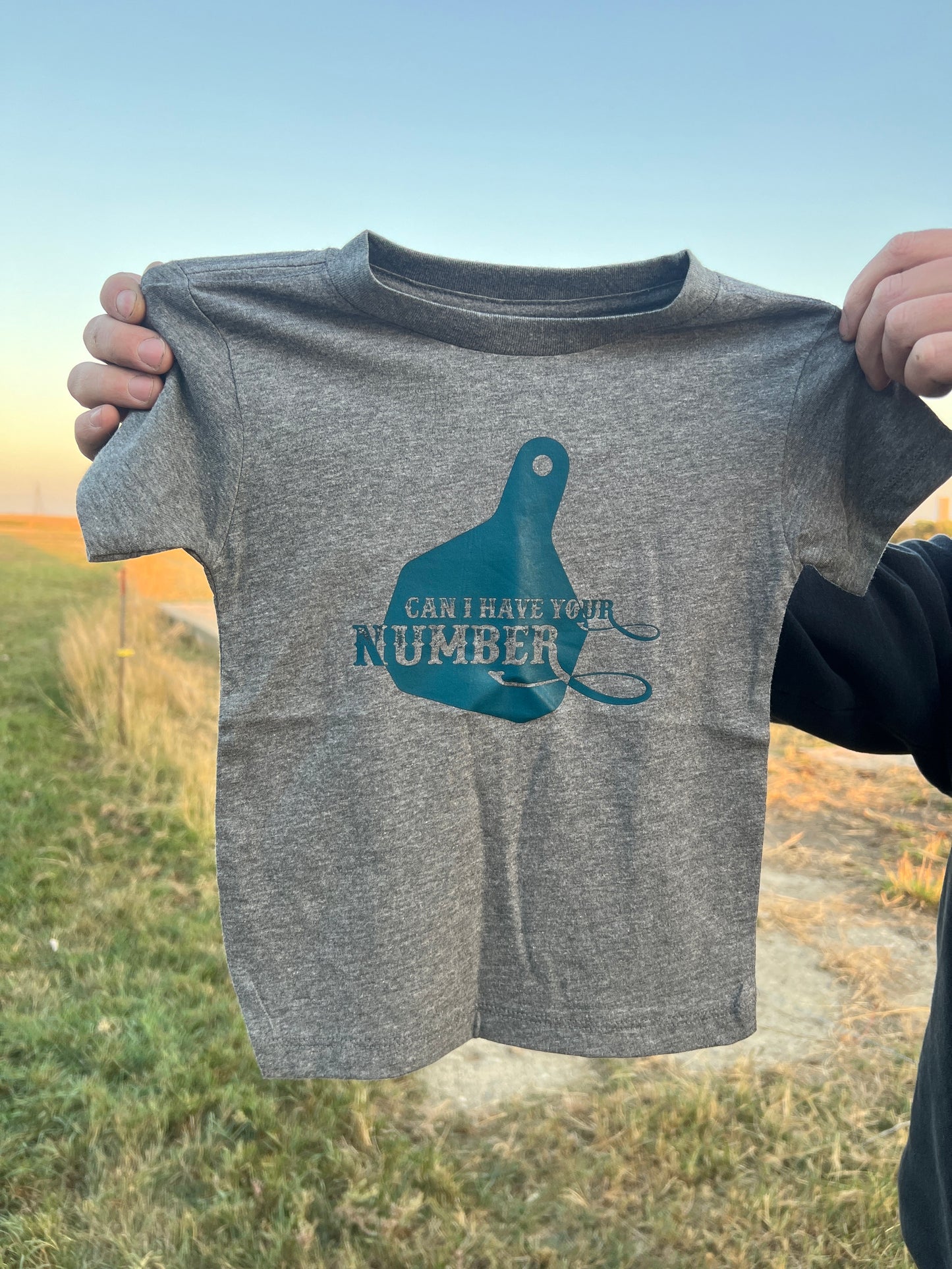 CAN I HAVE YOUR NUMBER? // Toddler Tee