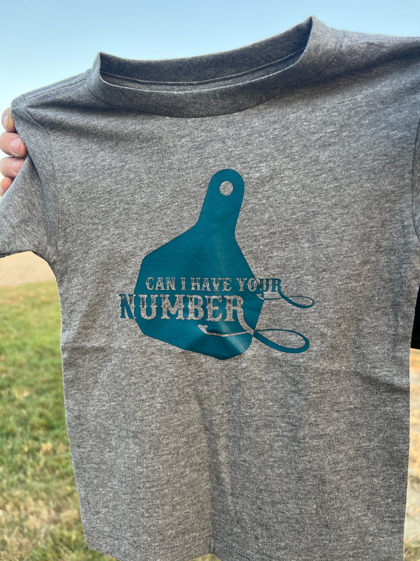 CAN I HAVE YOUR NUMBER? // Toddler Tee