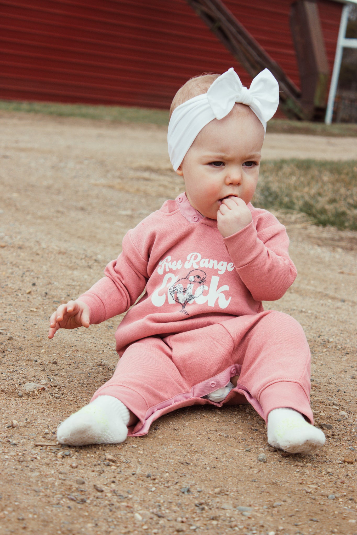 FREE RANGE CHICK // Infant One-Piece