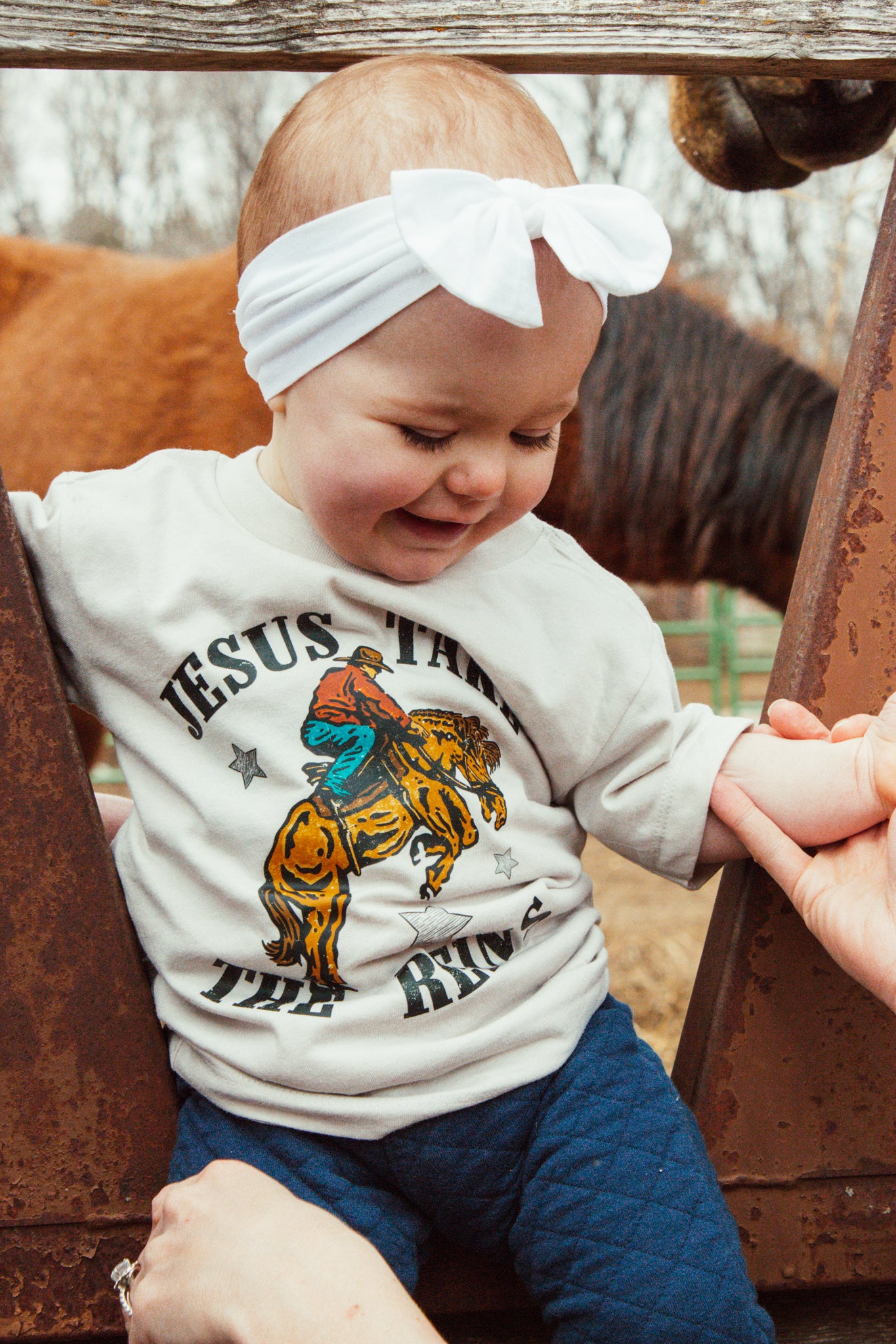 JESUS TAKE THE REINS // Youth T-shirt