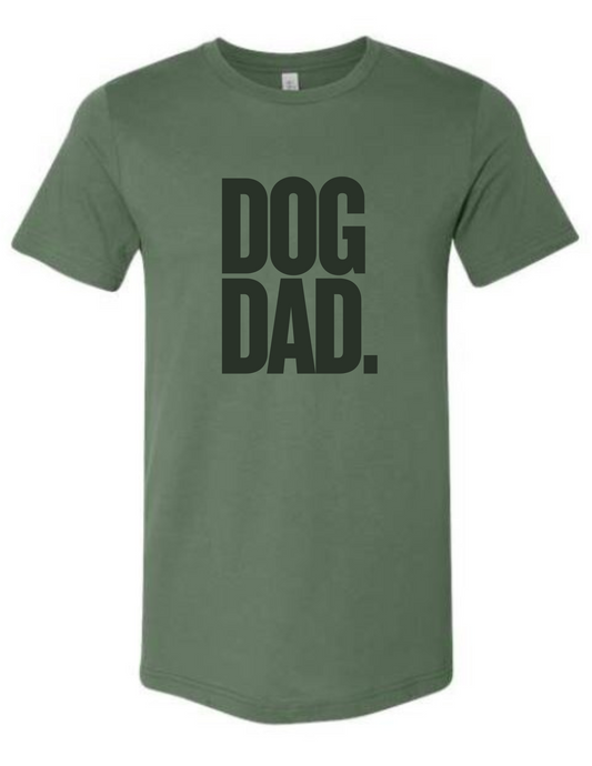 Dog Dad Adult T-shirt