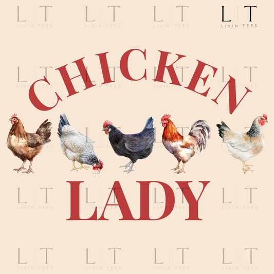 Chicken Lady PNG