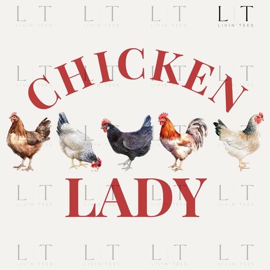 Chicken Lady PNG