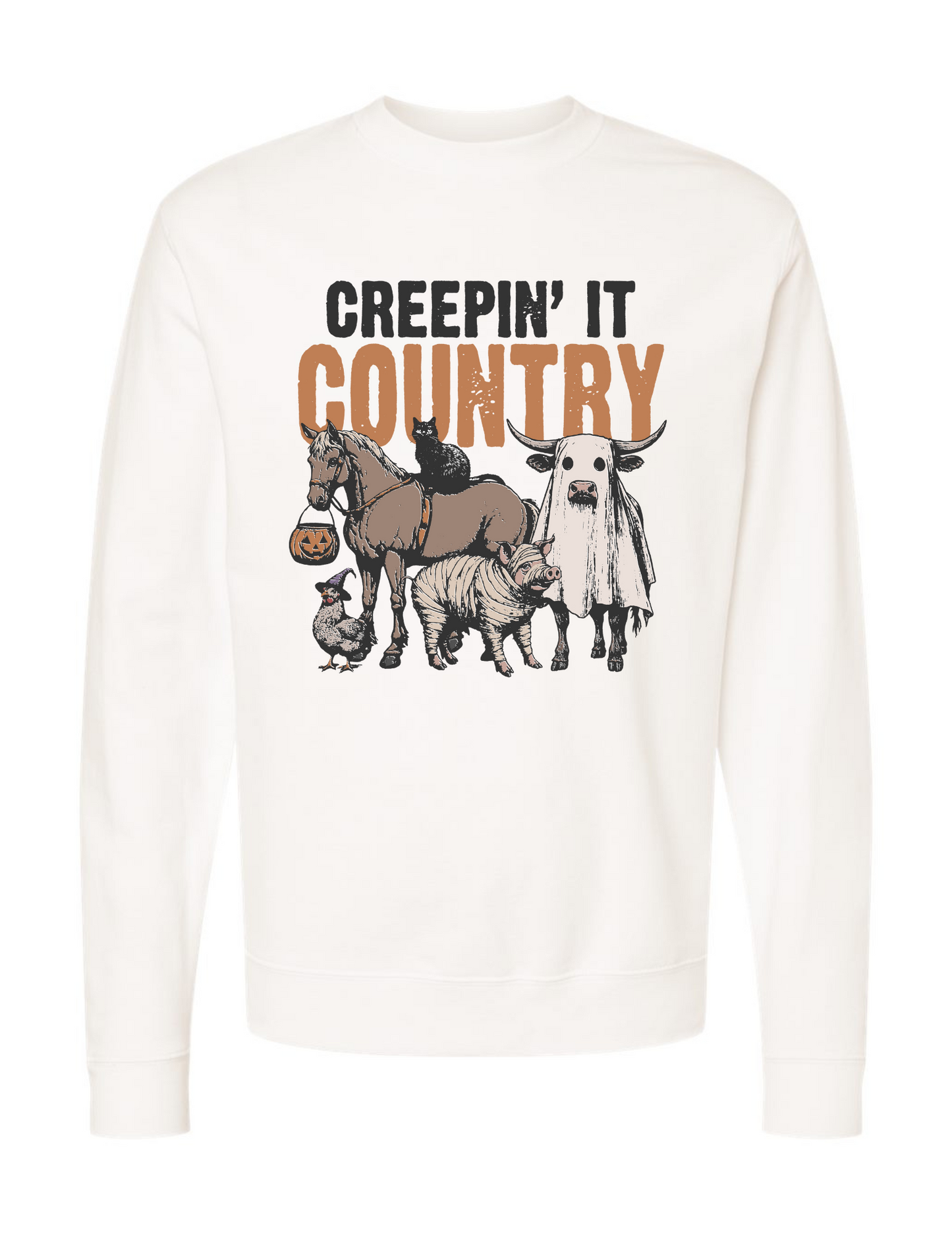 Creepin' It Country Crewneck