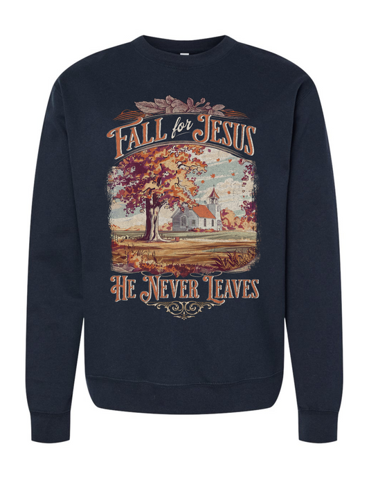Fall For Jesus Crewneck