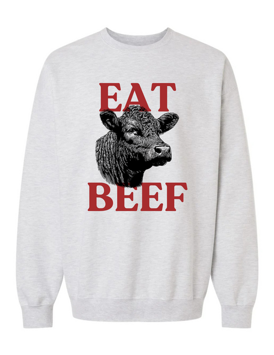 Eat Beef Crewneck