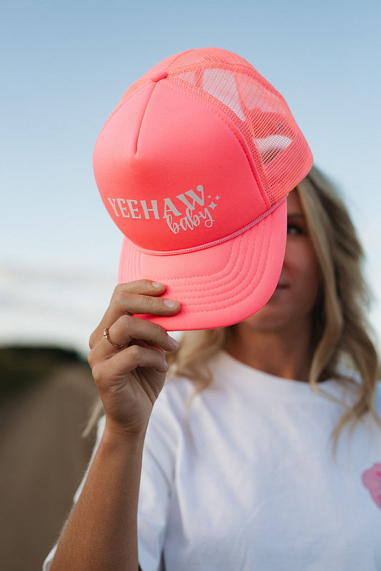 Yeehaw Baby Trucker Cap