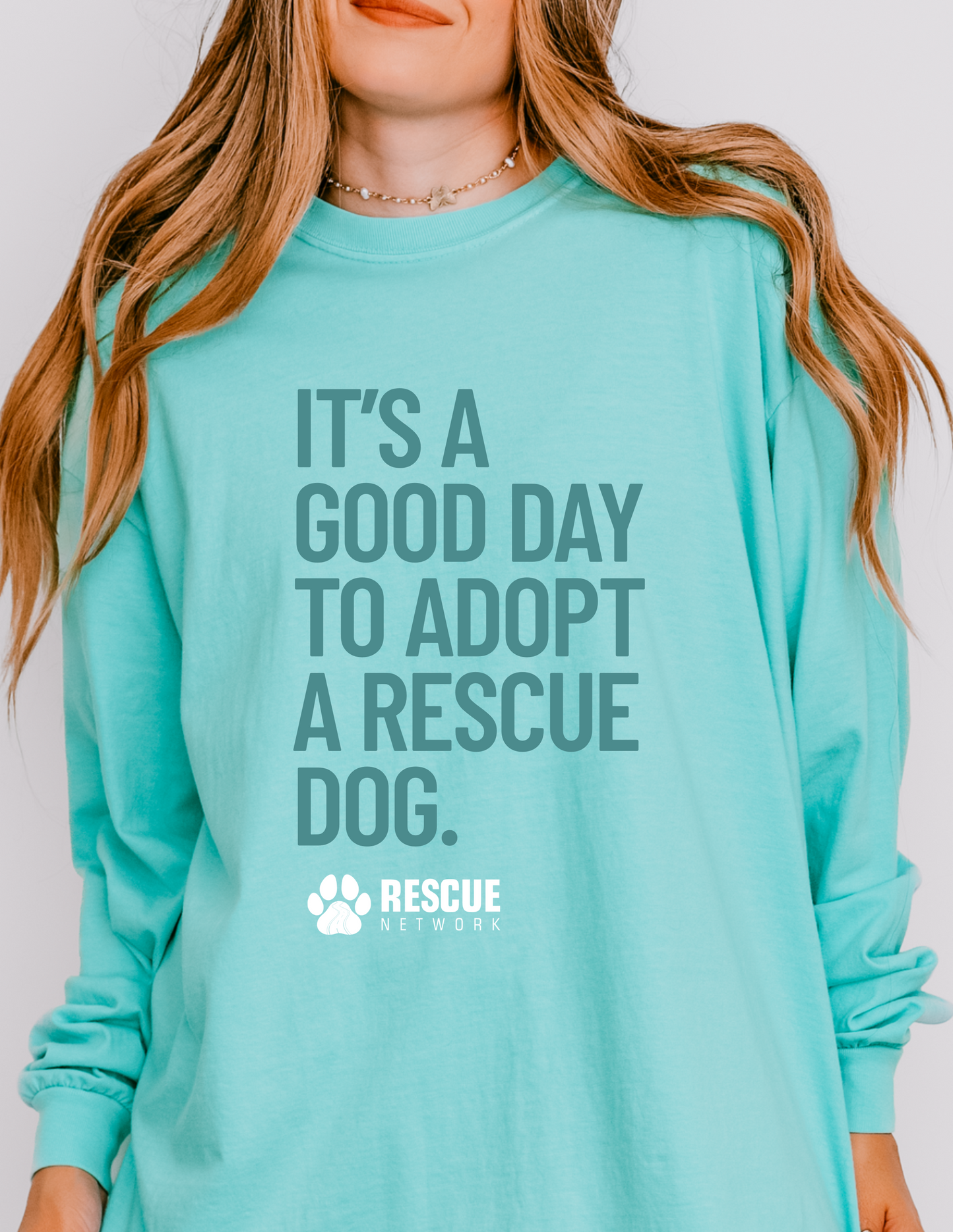 Adopt A Rescue Dog Longsleeve Shirt